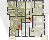 Project Amadeo top floor plan