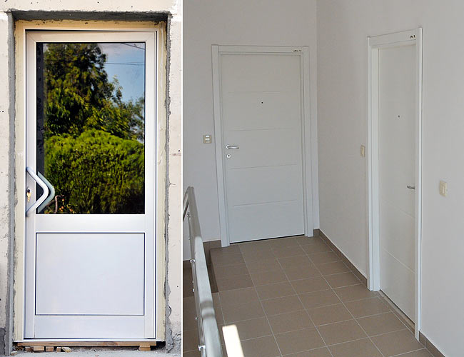 Apartment Building Door