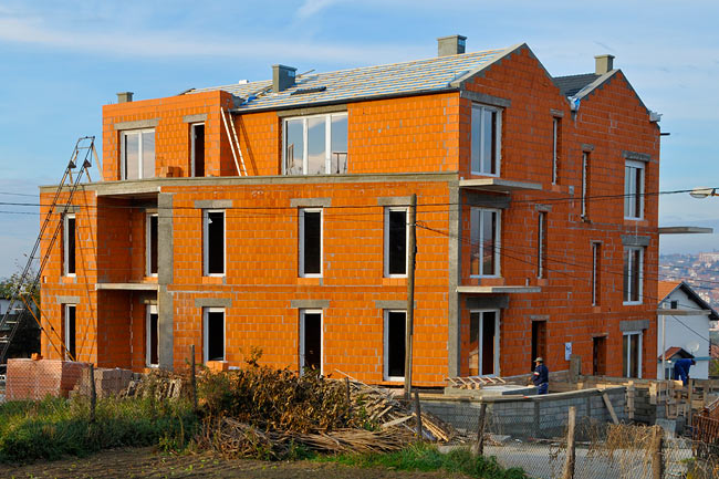 Amadeo beautiful colors of POROTHERM blocks
