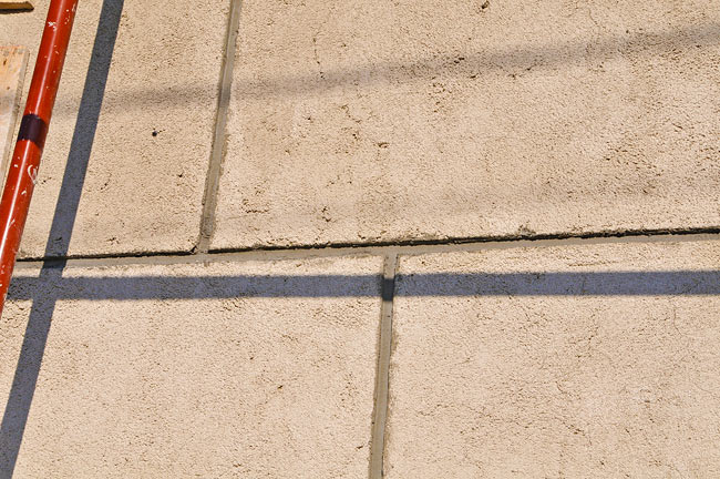 Thermal mortar once dry