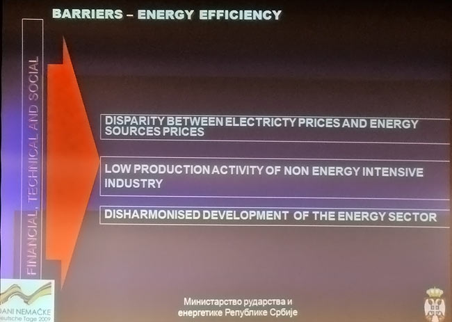 Prepreke za usvajanje mera energetske efikasnosti u Srbiji