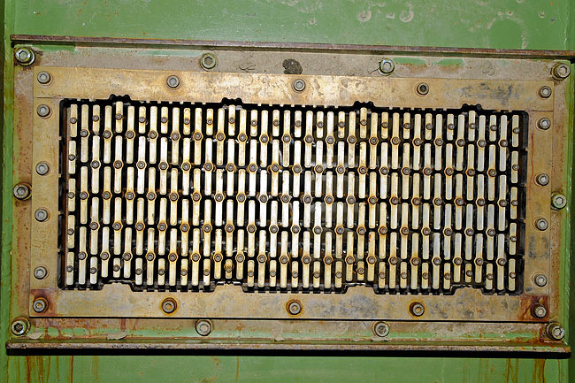 A die for the extrusion of a block 50 cm