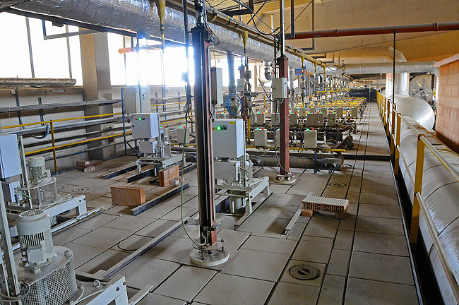 View from the top of the kiln