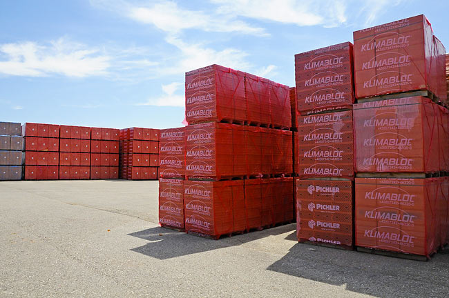 Storage of Klimabloc - 2