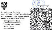 Zoom on the urban plan excerpt (aka the act on urban conditions)