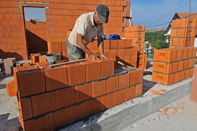 Pozicioniranje i uklapanje POROTHERM 38 bloka - 2