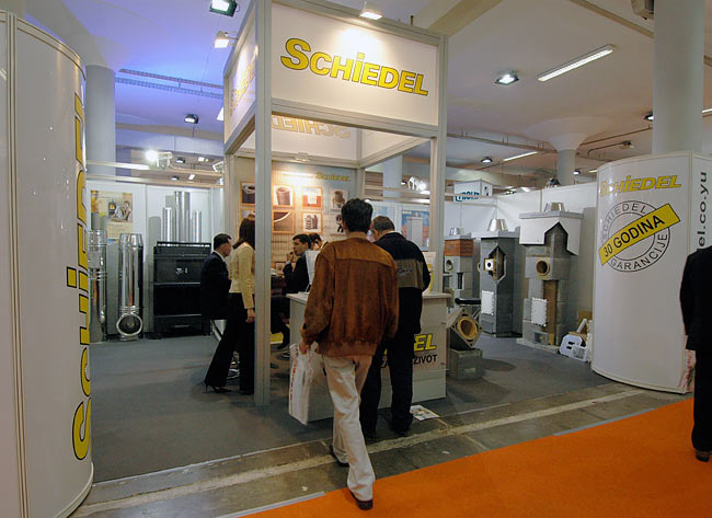 Schiedel stand
