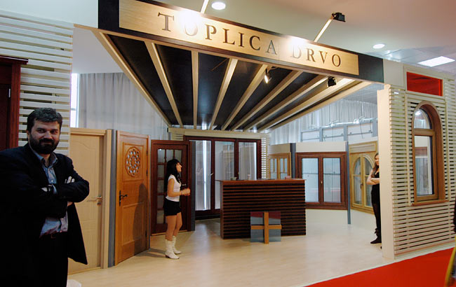 Toplica Drvo štand