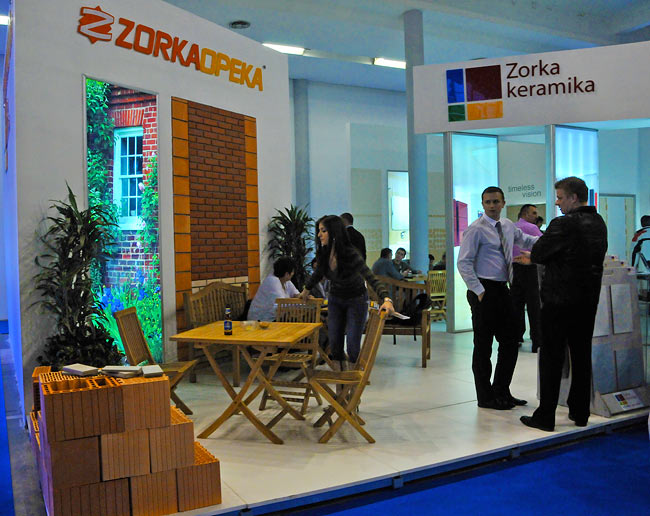 Zorka Opeka i Zorka Keramika štand