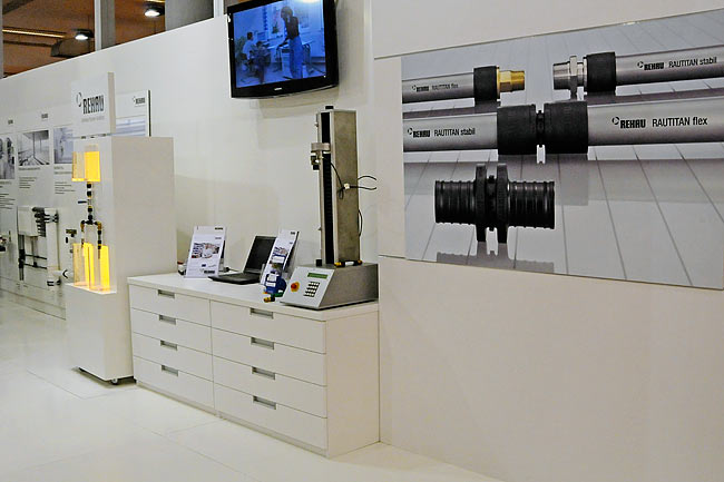 Rehau experiments on PE-Xa pipes