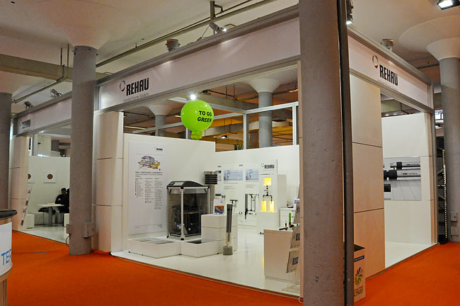 Rehau stand at the SEEBBE 2010