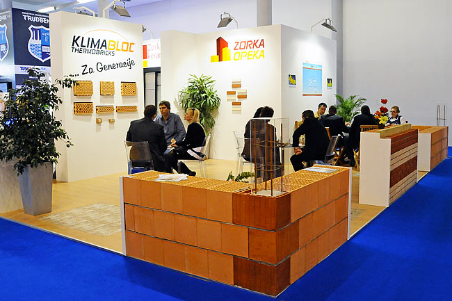 Zorka Opeka stand at the SEEBBE 2010 fair