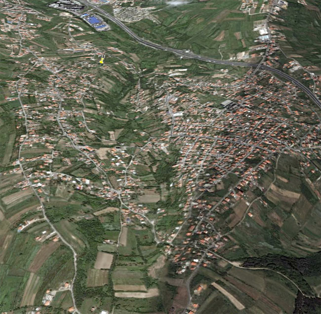 Veliki Mokri Lug general view looking north