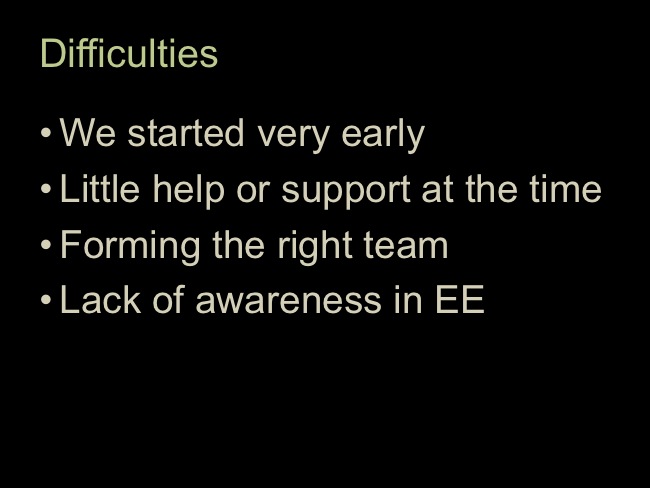 SEEBBE 2010 conference slide 22