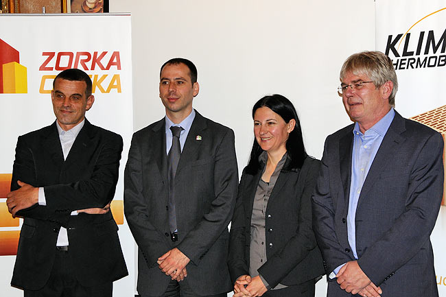 Ivan Živkov, Radislav Momirov, Milena Gojković-Mestre i Markus Pichler