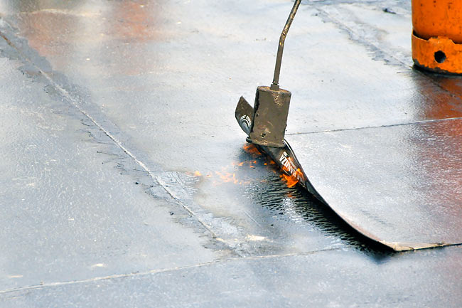 Installation of the second waterproofing layer details - 01