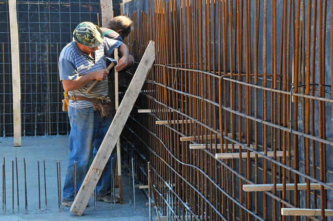 Casting the wall connecting A3 and A4