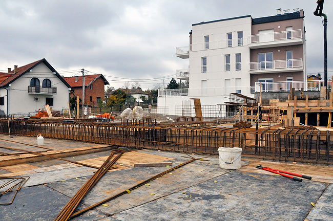 Lower and upper part of the slab