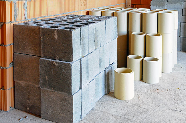Schiedel ventilation and ceramic pipe elements