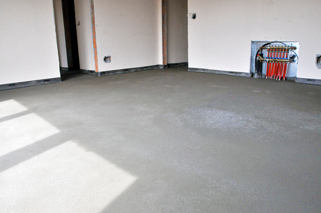 finished screed - 3