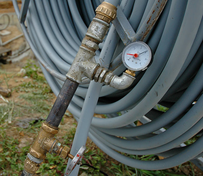 Filling the probe with water - 05