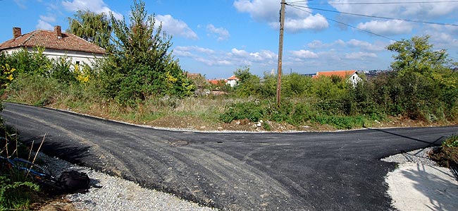 The new road around Amadeo's land