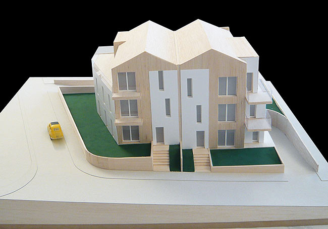 The scale model is finished.