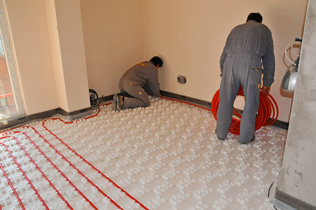 Instalacija petlje za podno grejanje - 3