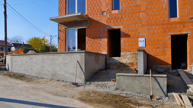 Potporni zid završen - 1