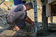 Installation of the first Raugeo geothermal probe for Amadeo