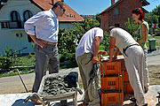 Wienerberger tim u poseti Amadeo gradilištu