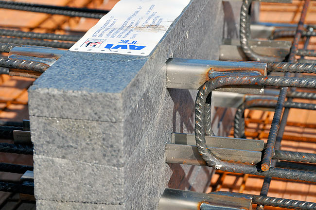 AVI Thermokorb on Amadeo II first floor slab - 2