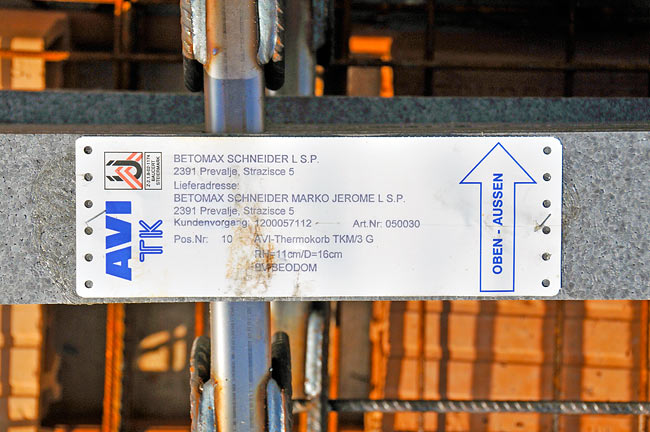 AVI Thermokorb on Amadeo II first floor slab - 3